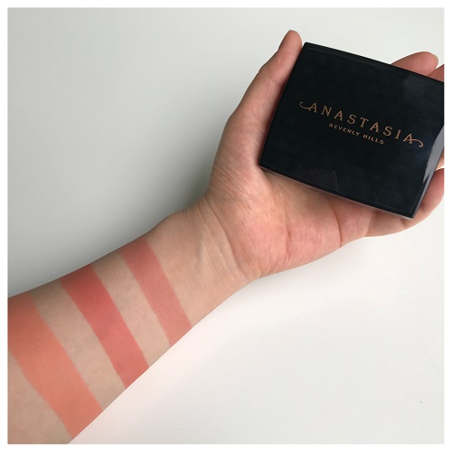 Anastasia Beverly Hills Blush Trio Review & Swatches (Peachy Love)
