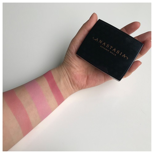 Anastasia Beverly Hills Blush Trio Review & Swatches (Pink Passion)