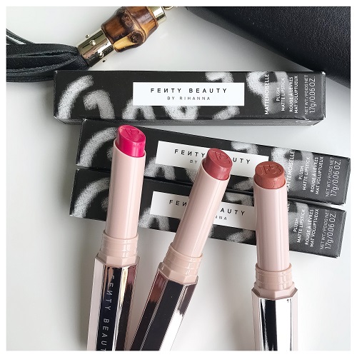 Fenty Beauty Mattemoiselle Plush Matte Lipstick Review & Swatch