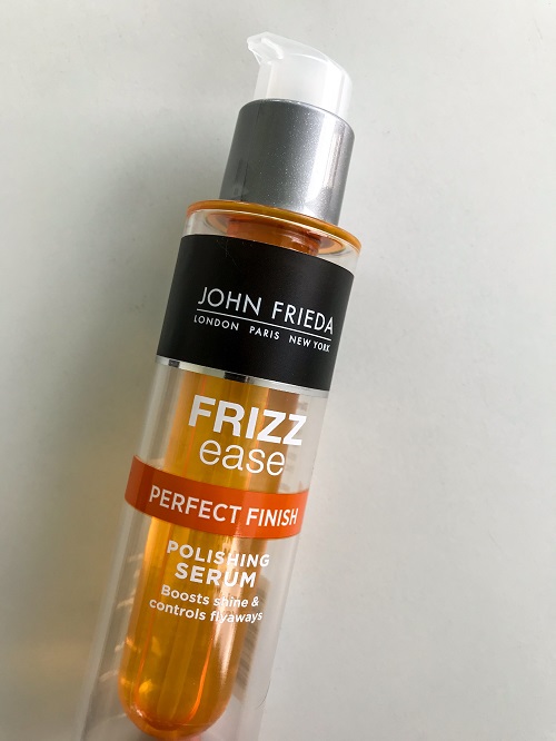 John Frieda Frizz Ease Serums Review & Photos (Perfect Finish Polishing Serum)