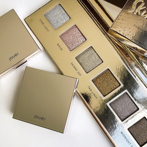 Jouer Skinny Dip Ultra Foil Shimmer Shadows Palette Review & Swatches