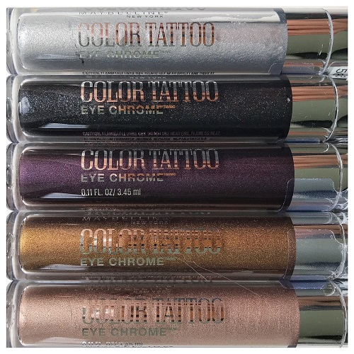 Maybelline Color Tattoo Eye Chrome Review & Photo