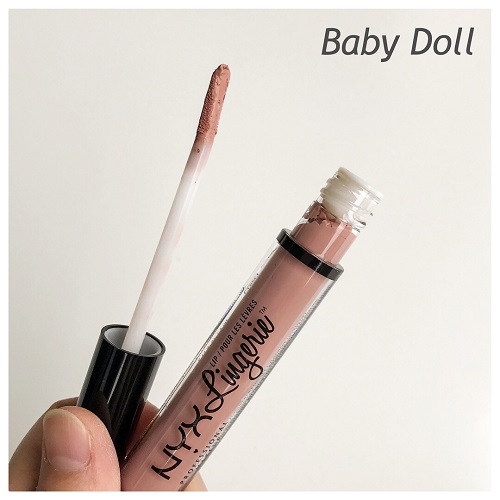 NYX Lip Lingerie Liquid Lipstick Review & Photo (Baby Doll)