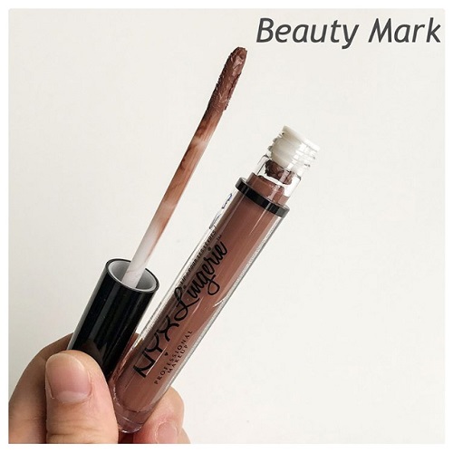 NYX Lip Lingerie Liquid Lipstick Review & Photo (Beauty Mark)