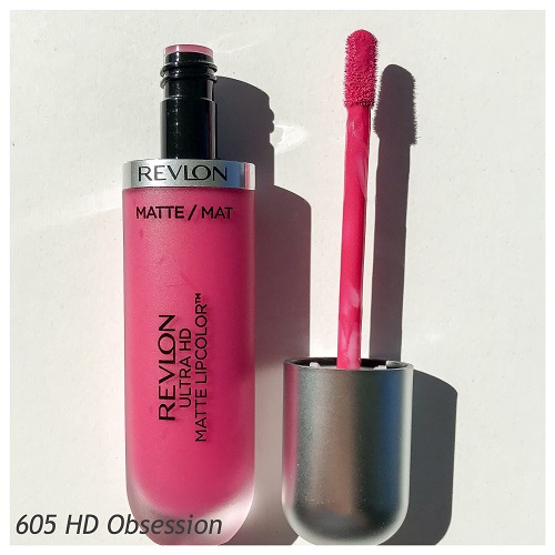 Revlon Ultra HD Matte Lipcolor Review & Photo (605 HD Obsession)