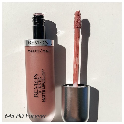 Revlon Ultra HD Matte Lipcolor Review & Photo (645 HD Forever)