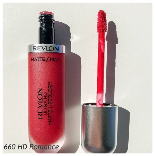 Revlon Ultra HD Matte Lipcolor Review & Photo (660 HD Romance)