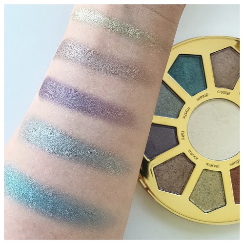 Tarte Make Believe in Yourself Eye & Cheek Palette Review & Swatches (Left Half)