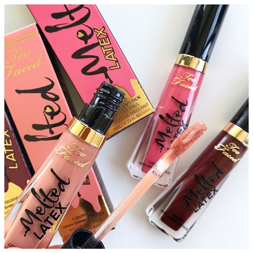 Too Faced Melted Latex Liquified High Shine Lipstick Review & Photo (Hopeless Romantic)