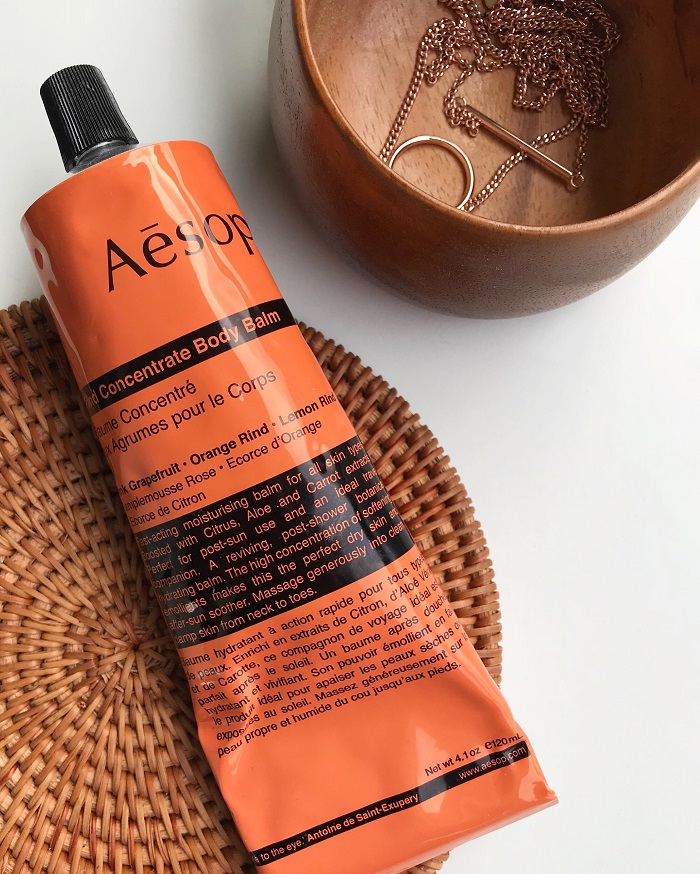 Aesop Rind Concentrate Body Balm Review - Editional Beauty