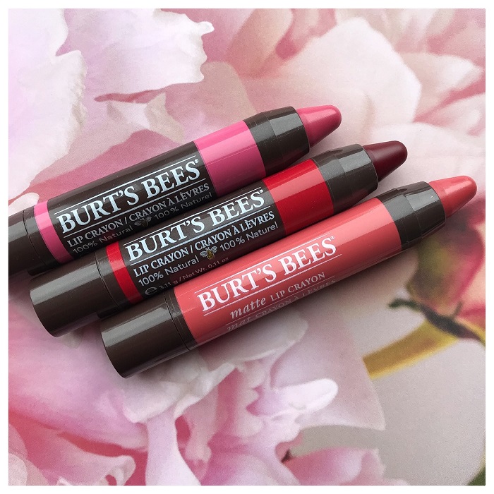 Burt's Bees Lip Crayon Review & Swatches Editional Beauty