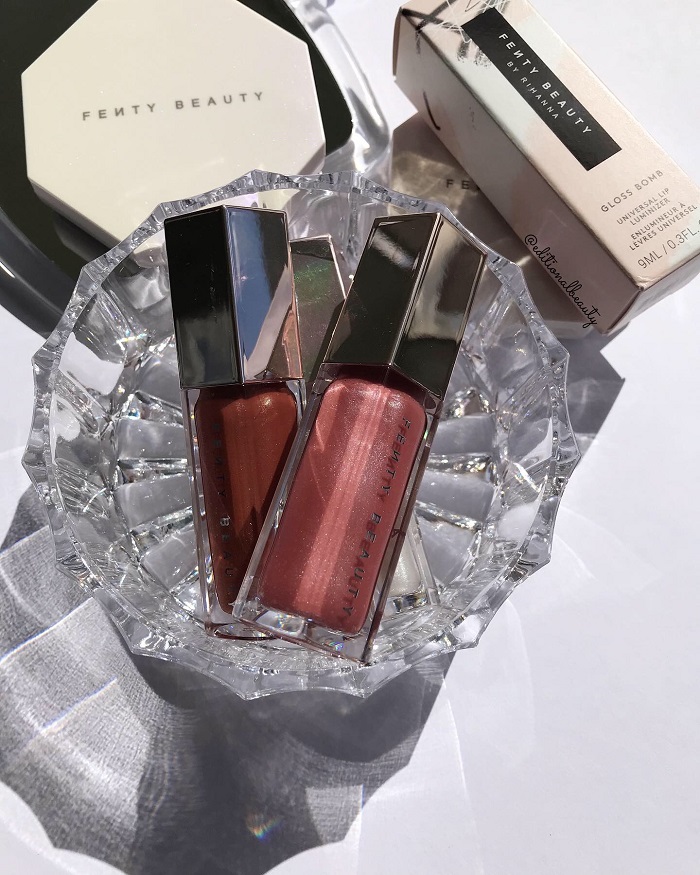 Fenty Beauty Gloss Bomb Universal Lip Luminizer Fu$$y Review & Swatch