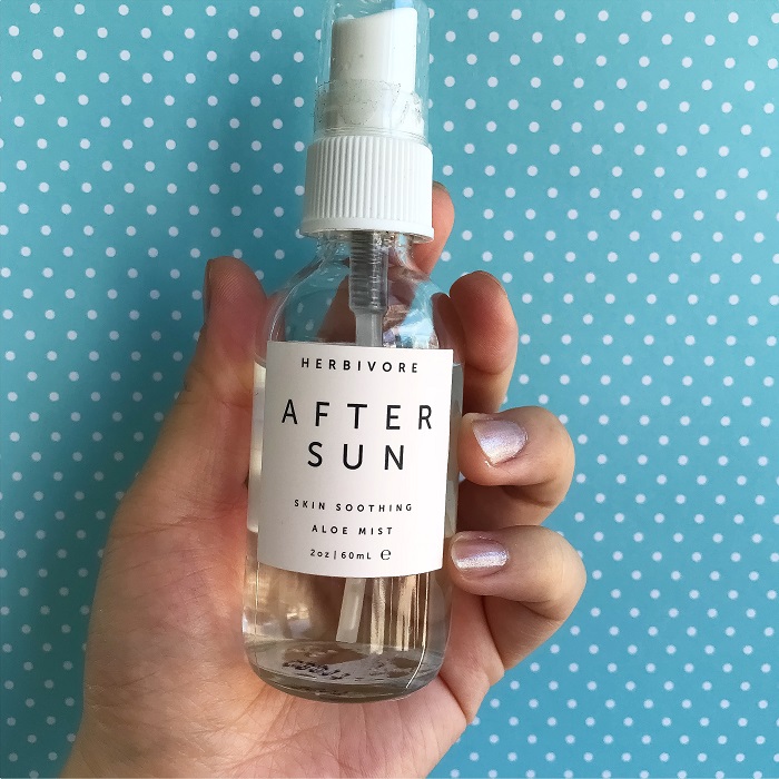 Herbivore Botanicals After Sun Skin Soothing Aloe Mist Review