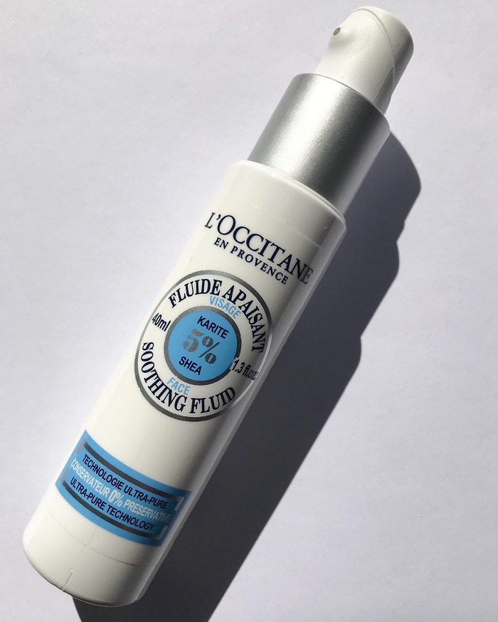 L'Occitane Shea Face Soothing Fluid Review & Photos