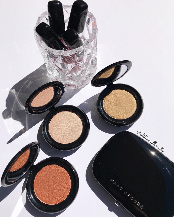 Marc Jacobs O!mega Shadow Gel Powder Eyeshadow Review & Swatches