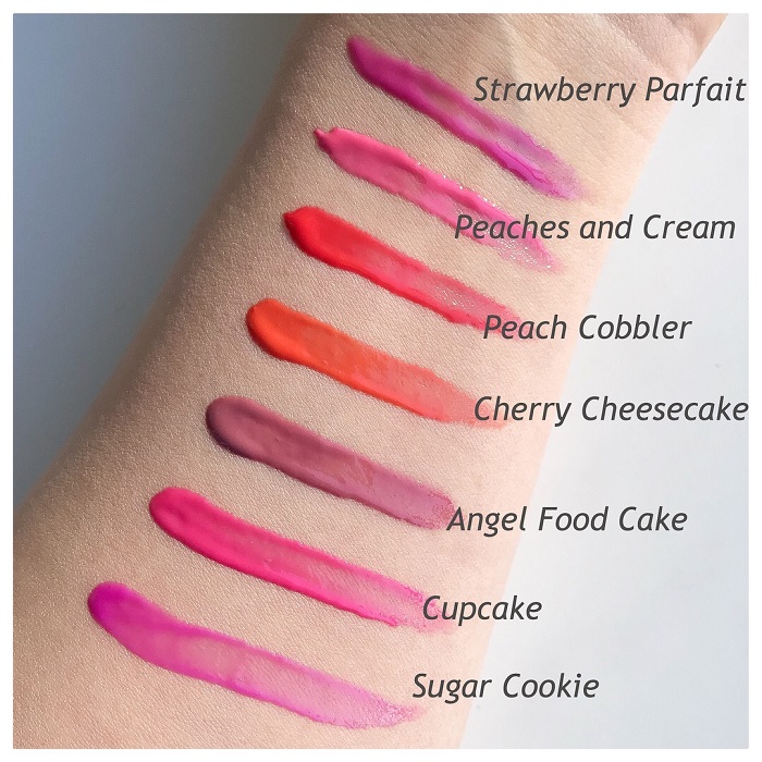 Nyx butter deals gloss swatch