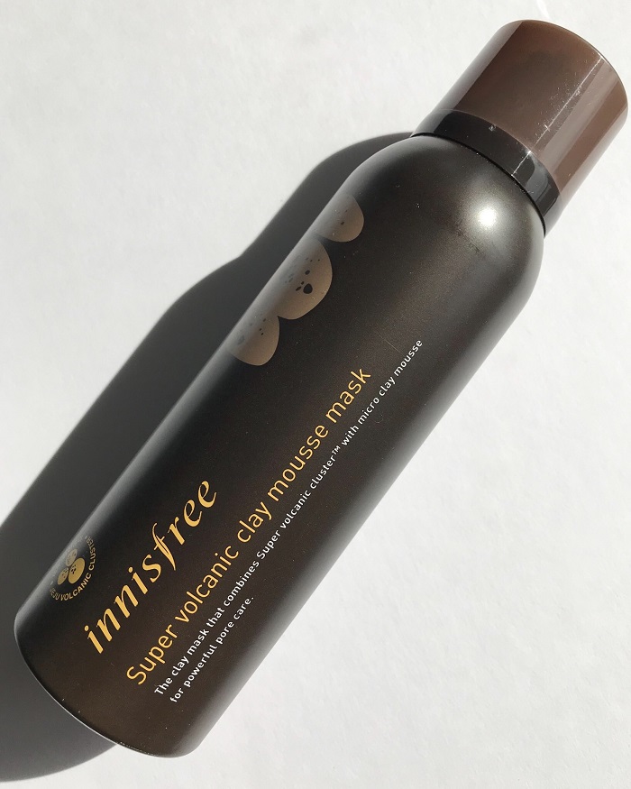 innisfree Super Volcanic Clay Mousse Mask Review (Packaging Front)