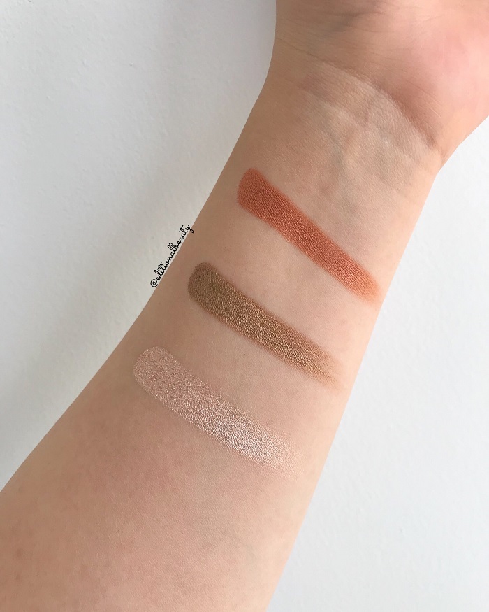 Photograph Makeup Swatches (Indoor Light)