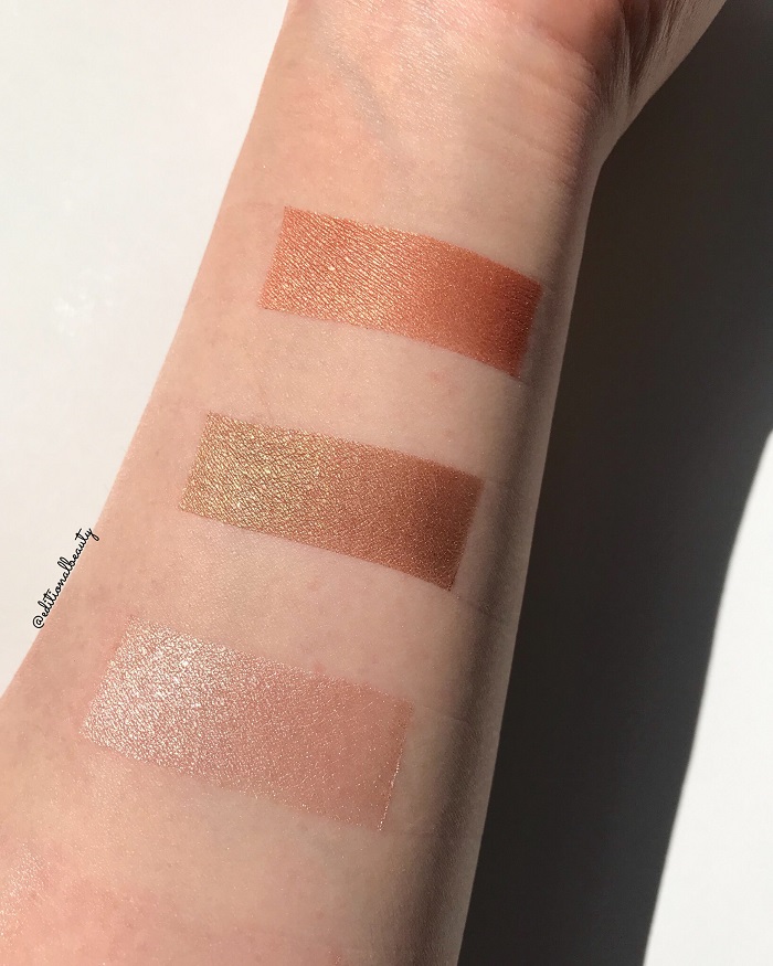 Photograph Makeup Swatches (With Tape)