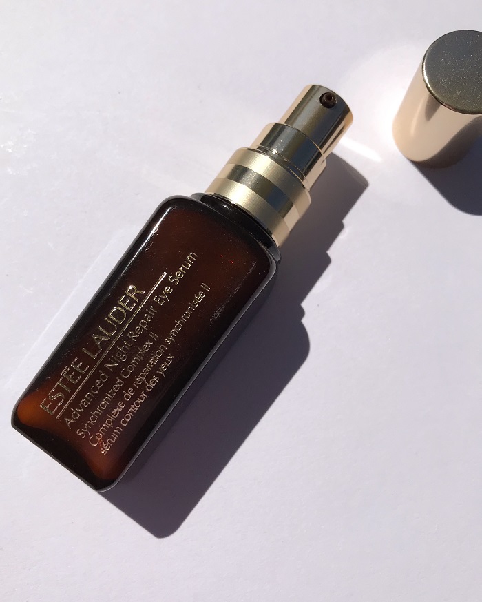 Estee Lauder Advanced Night Repair Eye Serum Synchronized Complex II Review & Photos (front)