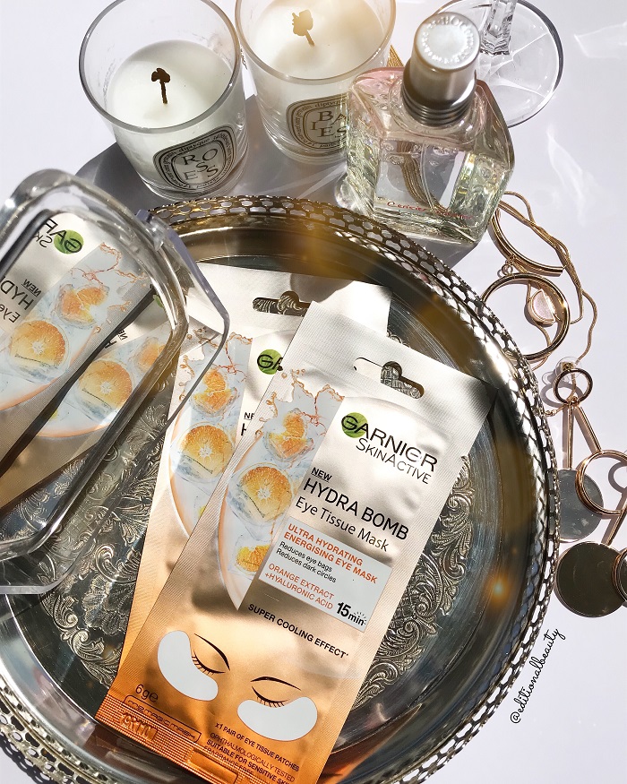 Garnier Hydra Bomb Eye Tissue Mask Review