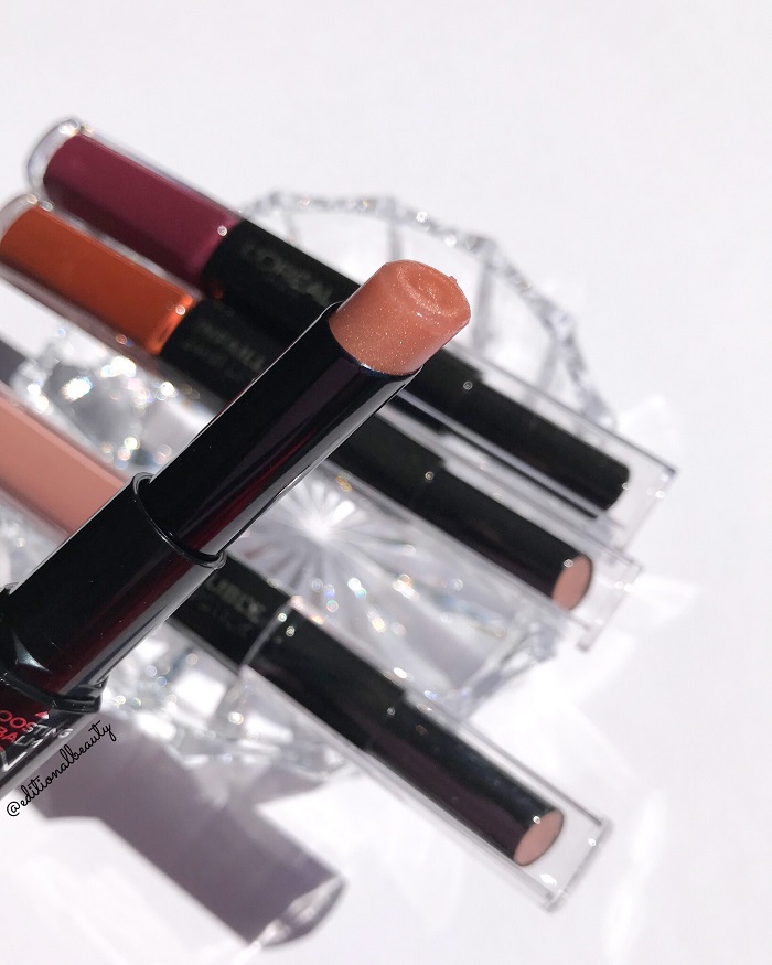 L'Oreal Infallible 2-Step Long Wear Lipstick Review & Swatches 116 Beige To Stay (Lip Balm Side)