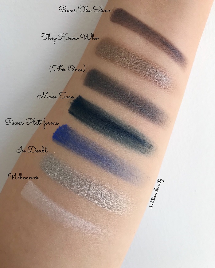 Marc Jacobs Eye-Conic Multi-Finish Smartorial Eyeshadow Palette Review & Swatches