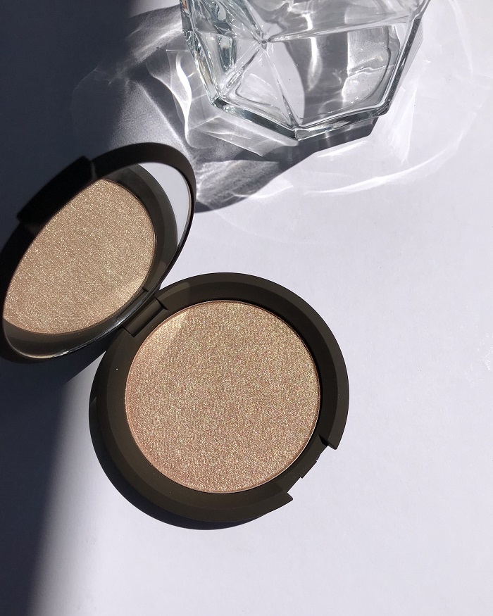 Becca Shimmering Perfector Pressed Opal Review Swatches - Beauty