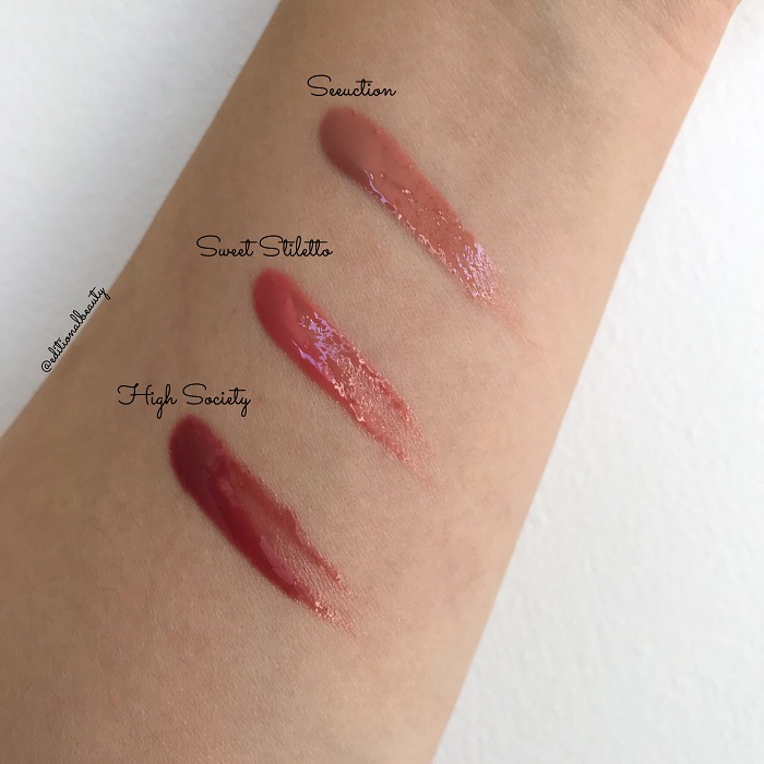 charlotte tilbury lip lustre swatches