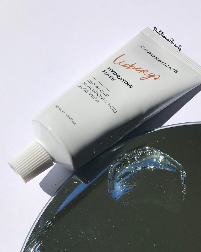 Dr Roebuck's Icebergs Hydrating Mask Review & Photos