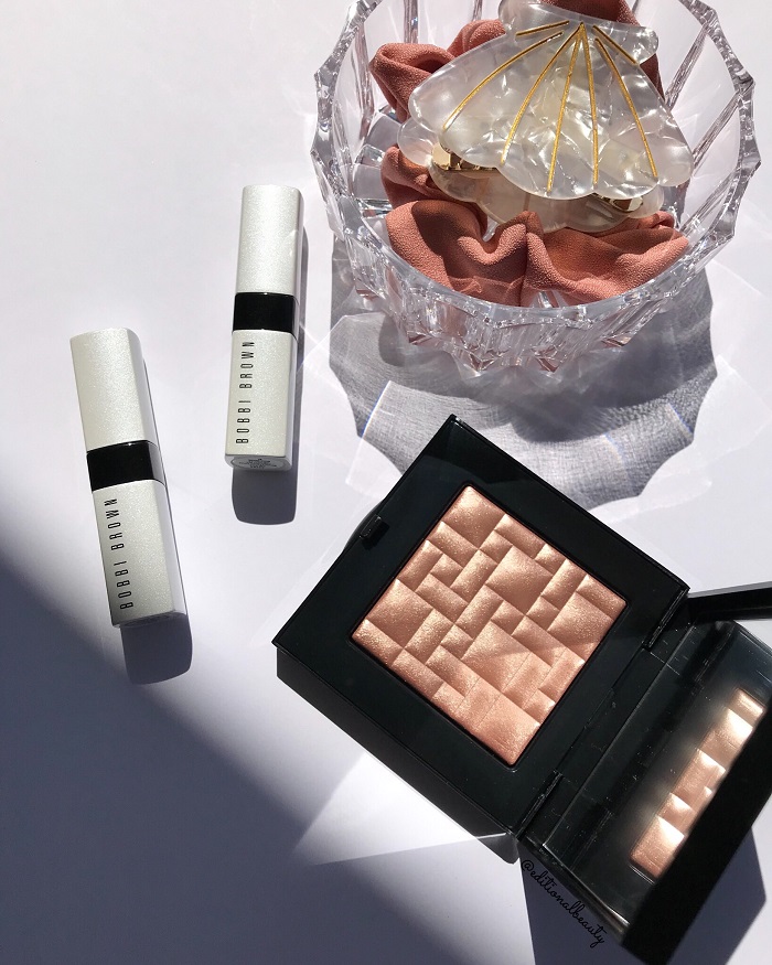 Bobbi Brown Highlighter Powder Afternoon Glow Review & Swatches