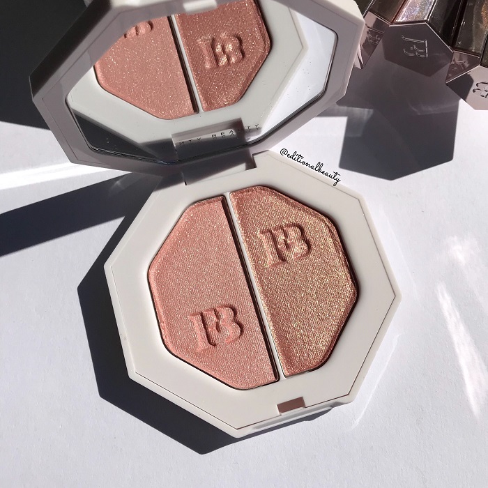 Fenty Beauty Killawatt Freestyle Highlighter Duo (Girl Next Door & Chic Phreak) Photo & Swatches