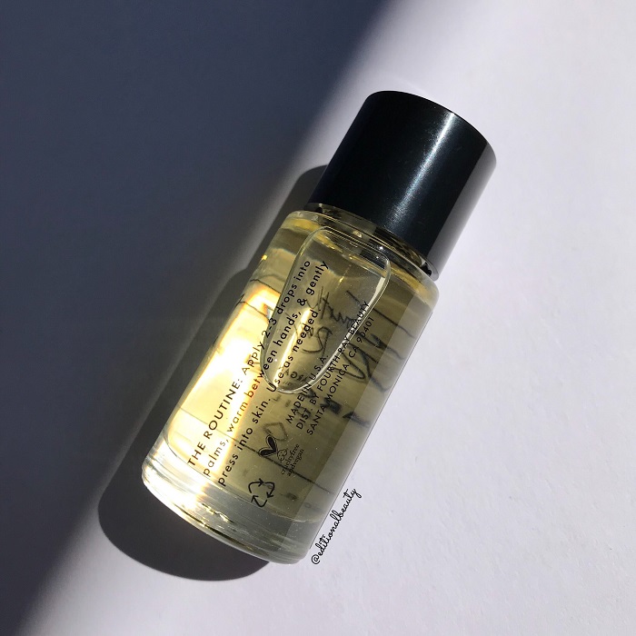 Fourth Ray Beauty Argan Oil Review (Back Packaging)
