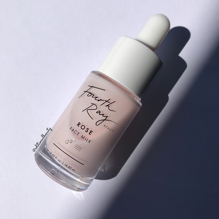 Fourth Ray Beauty Rose Face Milk Review (Front Packaging)