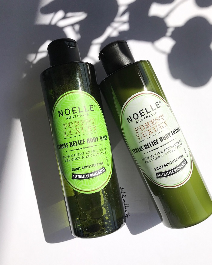 Noelle Australia Forest Luxury Stress Relief Body Wash & Body Lotion Review