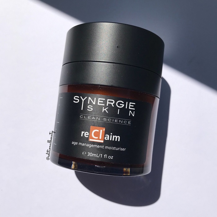 Synergie Skin Reclaim Age Management Moisturiser Review (Front Packaging)