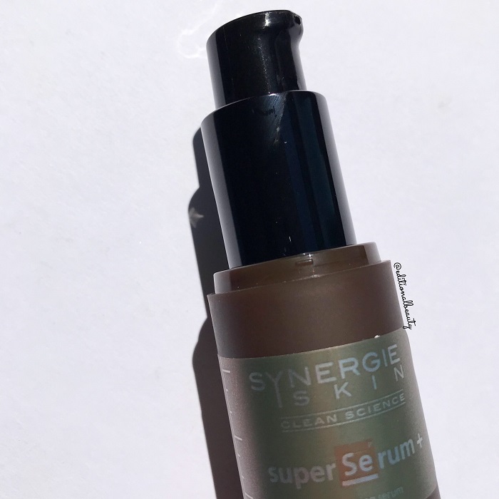 Synergie Skin Super Serum Review (Front Packaging)