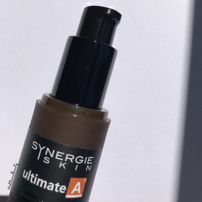 Synergie Skin Ultimate A Essential Vitamin A Serum Review (Dispenser)