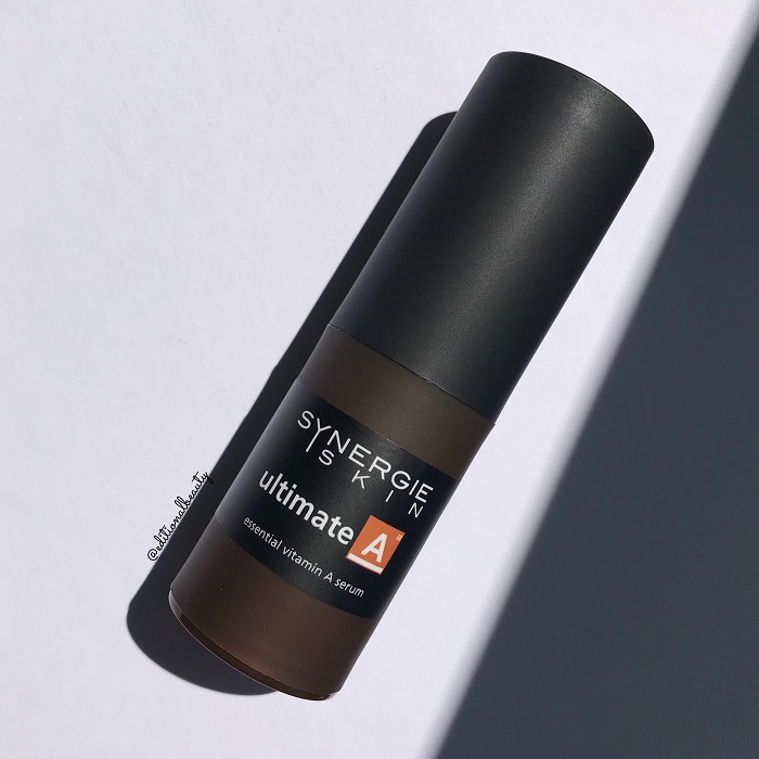 Synergie Skin Ultimate A Essential Vitamin A Serum Review (Front Packaging)